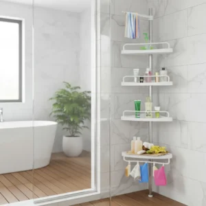 Organizador de ducha adhesivo multiusos